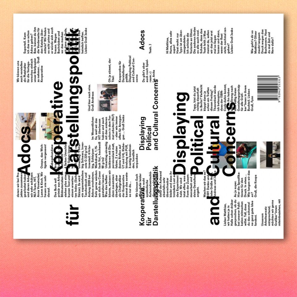 Kooperative für Darstellungspolitik adocs Verlag